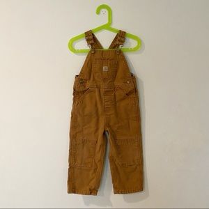 Carhartt Toddler 3T Flannel Lined Overalls